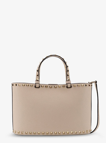 Valentino Garavani Rockstud Small Tote Valentino Garavani Leather Shoulder Bag