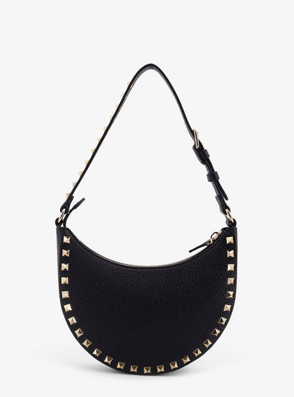 Valentino Garavani Valentino Garavani Rockstud Leather Mini Hobo Bag