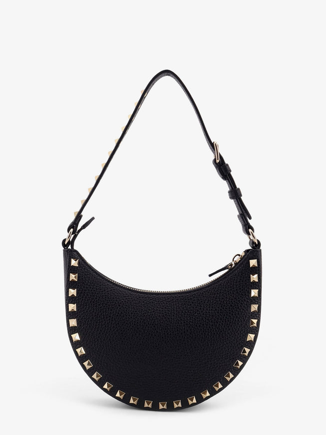 Valentino Garavani Valentino Garavani Rockstud Leather Mini Hobo Bag