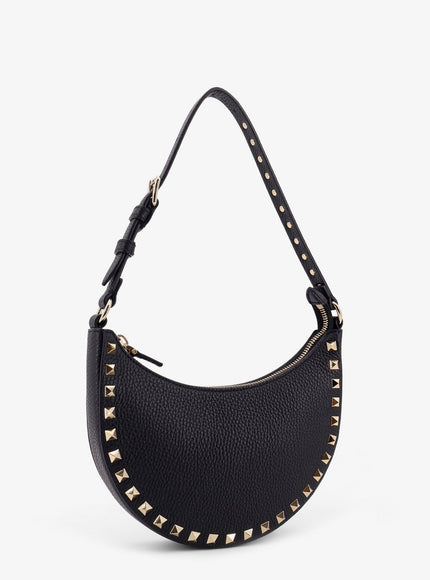 Valentino Garavani Valentino Garavani Rockstud Leather Mini Hobo Bag