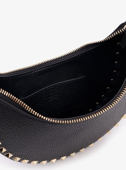 Valentino Garavani Valentino Garavani Rockstud Leather Mini Hobo Bag