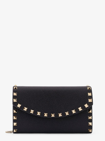Valentino Garavani Rockstud Valentino Garavani Leather Crossbody Bag/Wallet Uni Nero