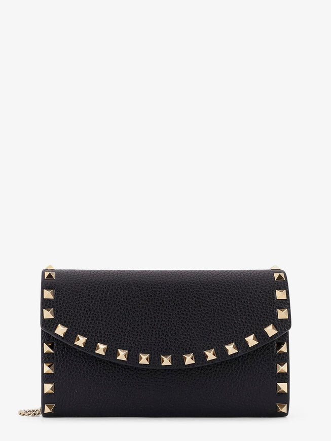 Valentino Garavani Rockstud Valentino Garavani Leather Crossbody Bag/Wallet Uni Nero