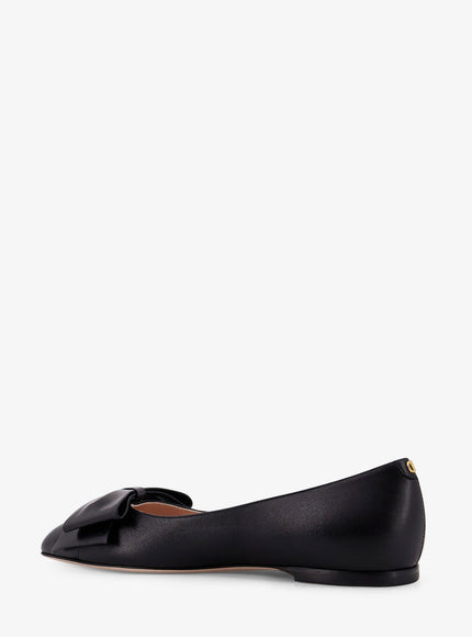 Valentino Garavani Bowow Leather Ballerinas