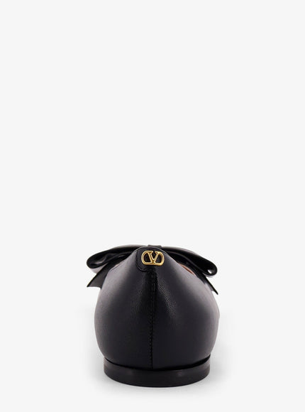 Valentino Garavani Bowow Leather Ballerinas