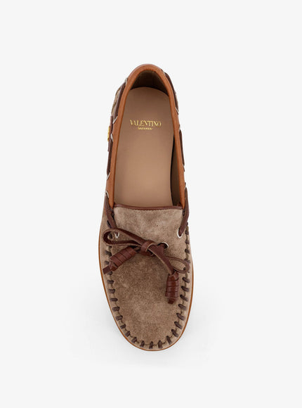 Valentino Garavani Palm Avenue Suede Loafers