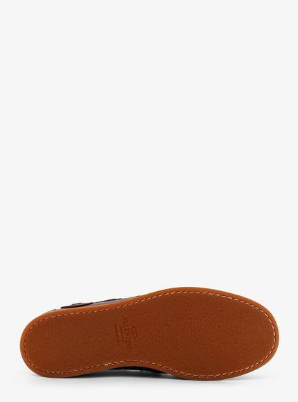 Valentino Garavani Palm Avenue Leather Loafers
