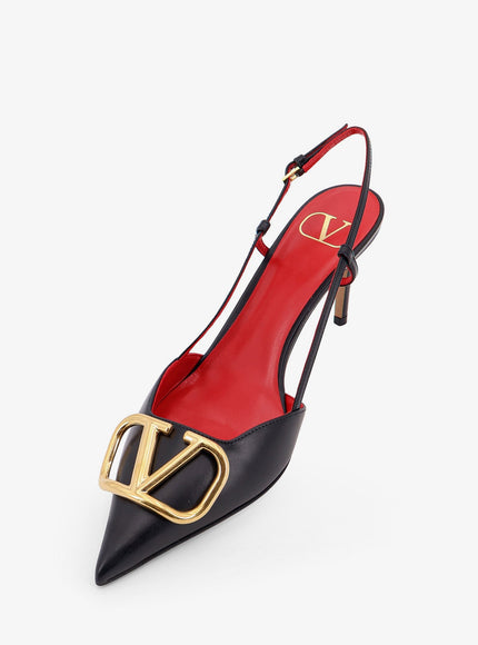 Valentino Garavani Valentino Garavani Leather Slingback Pumps