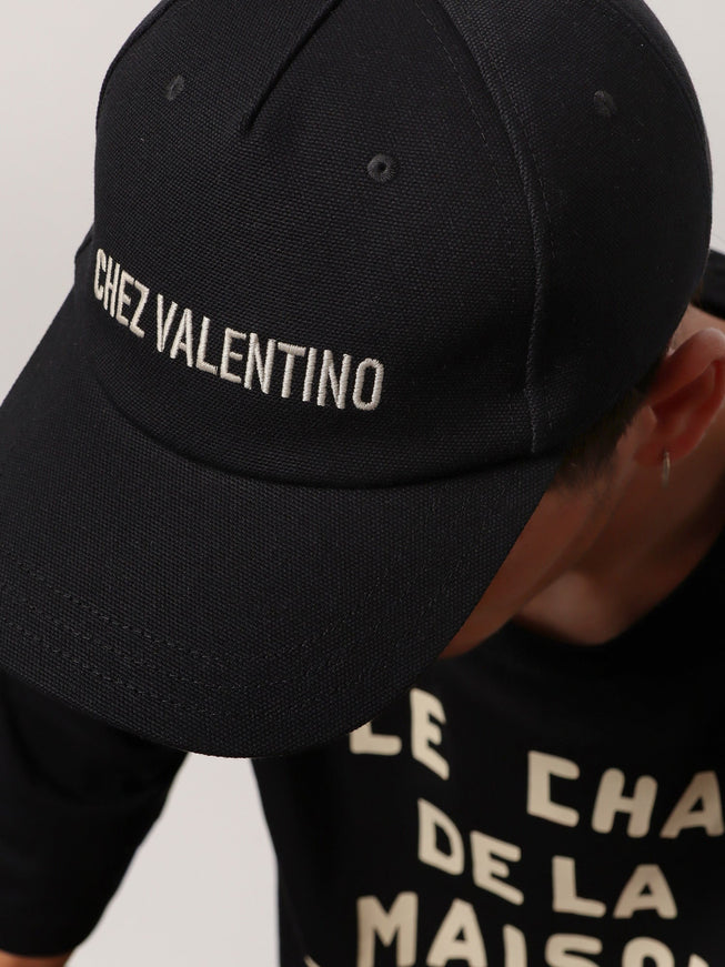Valentino Garavani Cotton Baseball Hat
