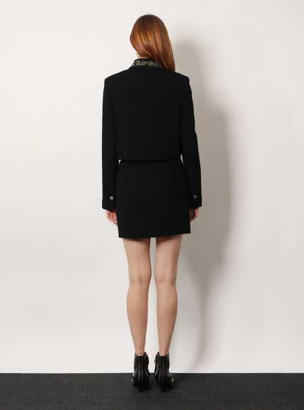 Versace Informal Light Weight Wool Crepe Blazer