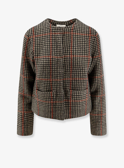 Vince. Wool And Cashmere Cardigan Black