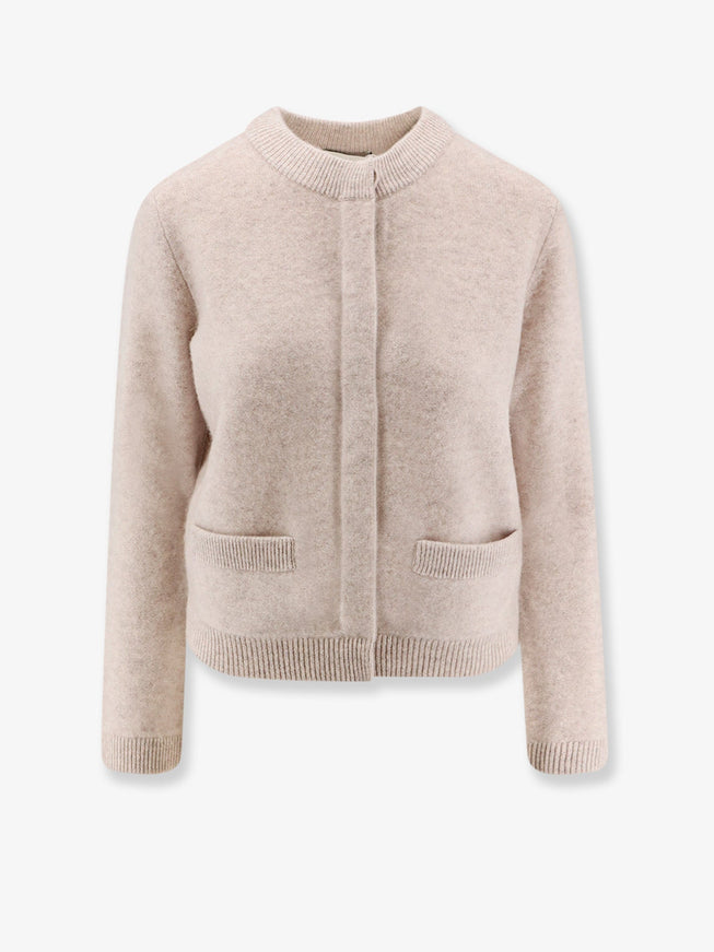 Vince. Cashmere Cardigan Marrone