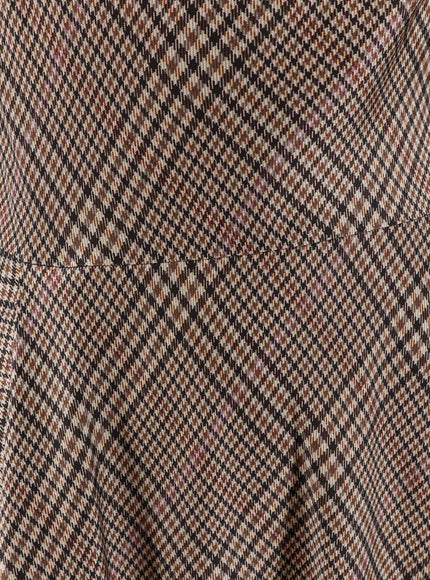 Vince. Tartan Long Dress