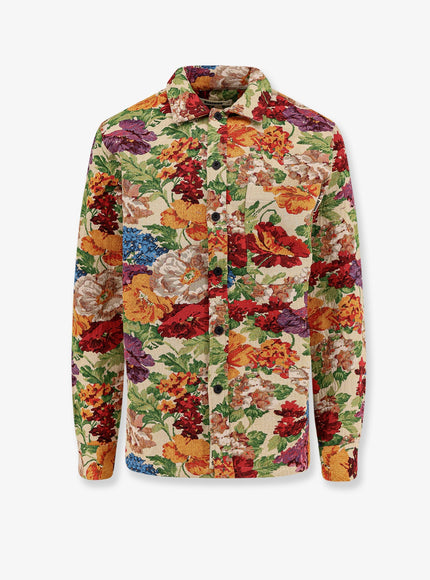 Woodbird Wbglixto Jacquard Shirt Light Blue