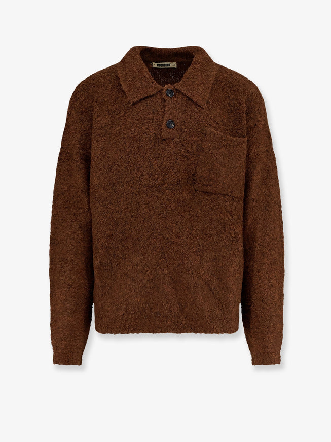 Woodbird Wbdom Loop Sweater Dark Brown