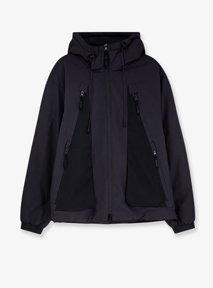 Woodbird Wb Shoung Tech Nylon Jacket Black