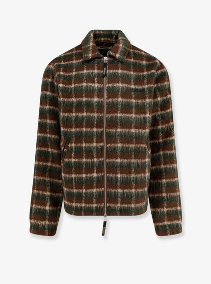 Woodbird Wbyouth Fuzzy Jacket Dark Green