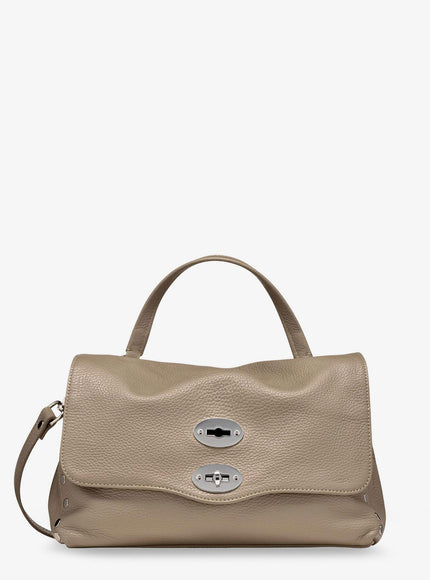 Zanellato Postina S Leather Crossbody Bag Uni Graycreta