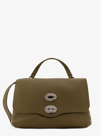 Zanellato Postina S Leather Crossbody Bag Uni Green