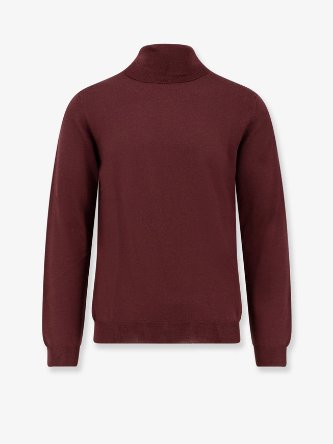 Zanone Virgin Wool Turtleneck Vino