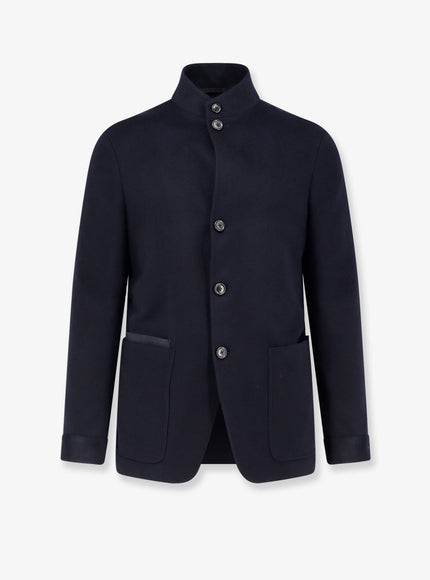 Zegna Il Conte Oasi Cashmere Coat Marrone