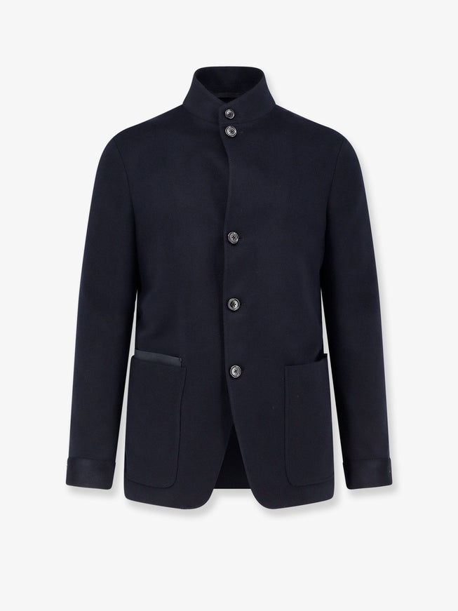 Zegna Il Conte Oasi Cashmere Coat Marrone