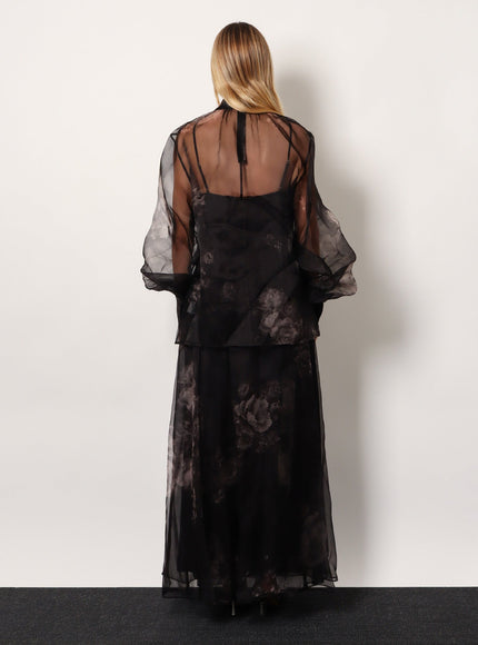 Zimmermann Hypnotic Maxi Skirt Silk Long Skirt