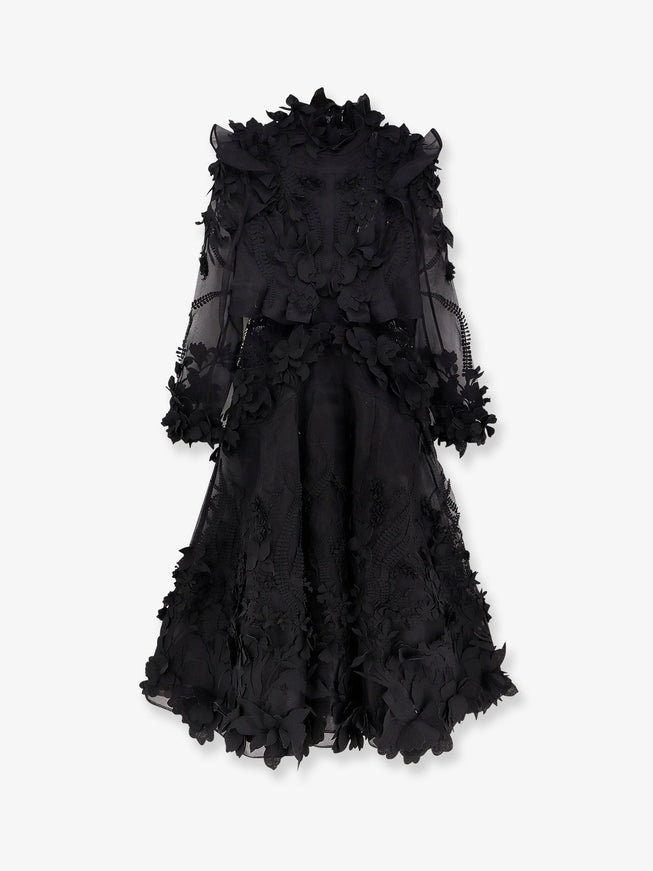 zimmermann hypnotic lace dress Zimmermann Hypnotic Applique Dress Long Dress – Ellie Belle