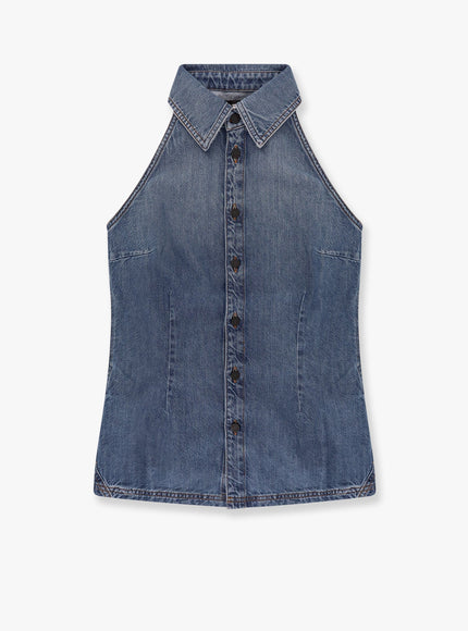 3X1 Summer Marlin Denim Shirt Blu