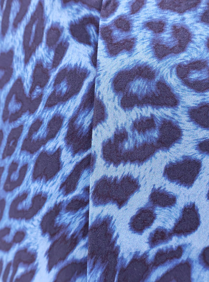 A Paper Kid Cotton Bermuda Shorts With Animalier Print