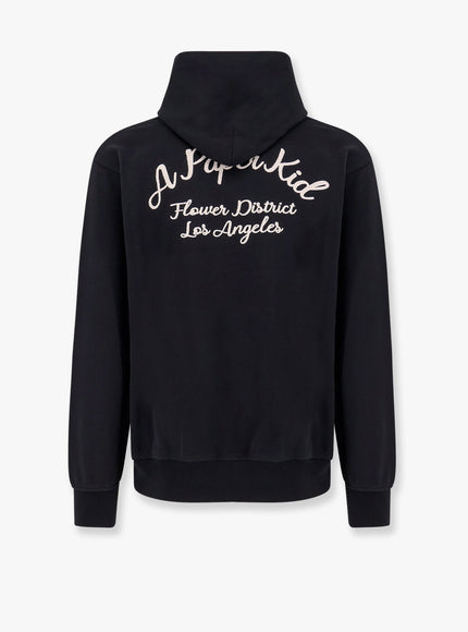 A Paper Kid Cotton Sweatshirt With Logo Embroidery On The Front