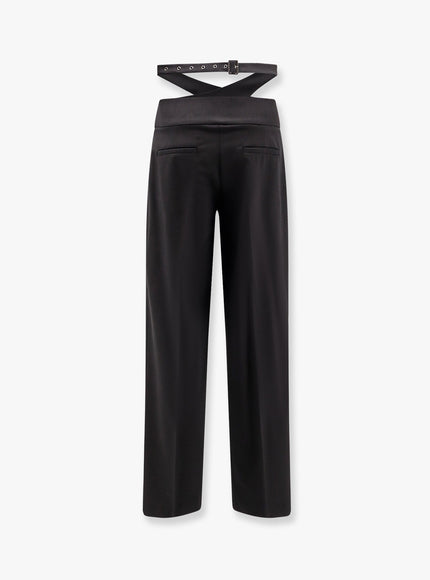 A Paper Kid Stretch Virgin Wool Trouser