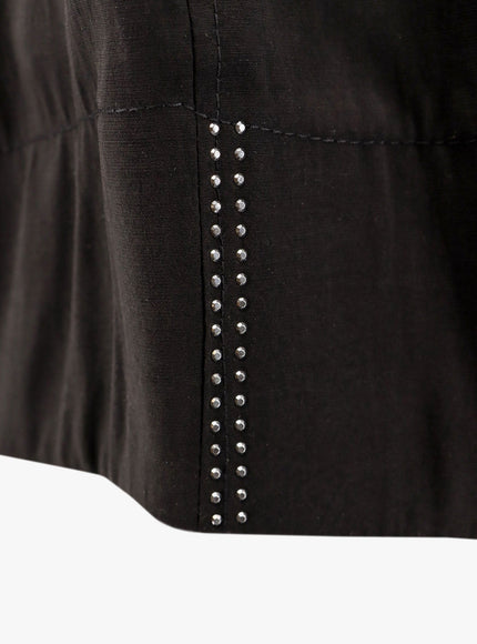 A Paper Kid Modal Shorts With Rhinestones Detail