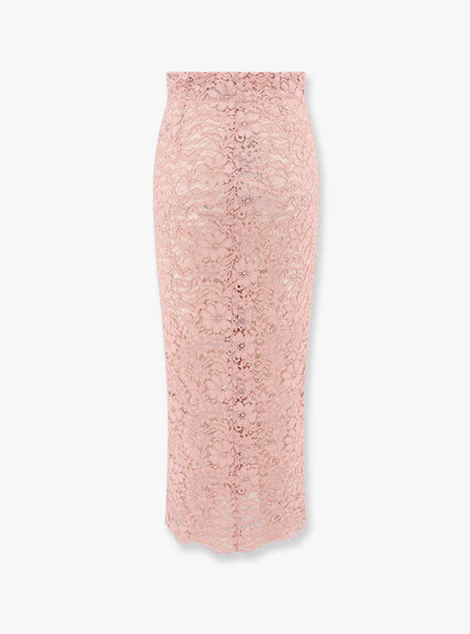 A Paper Kid Lace Skirt Rosa