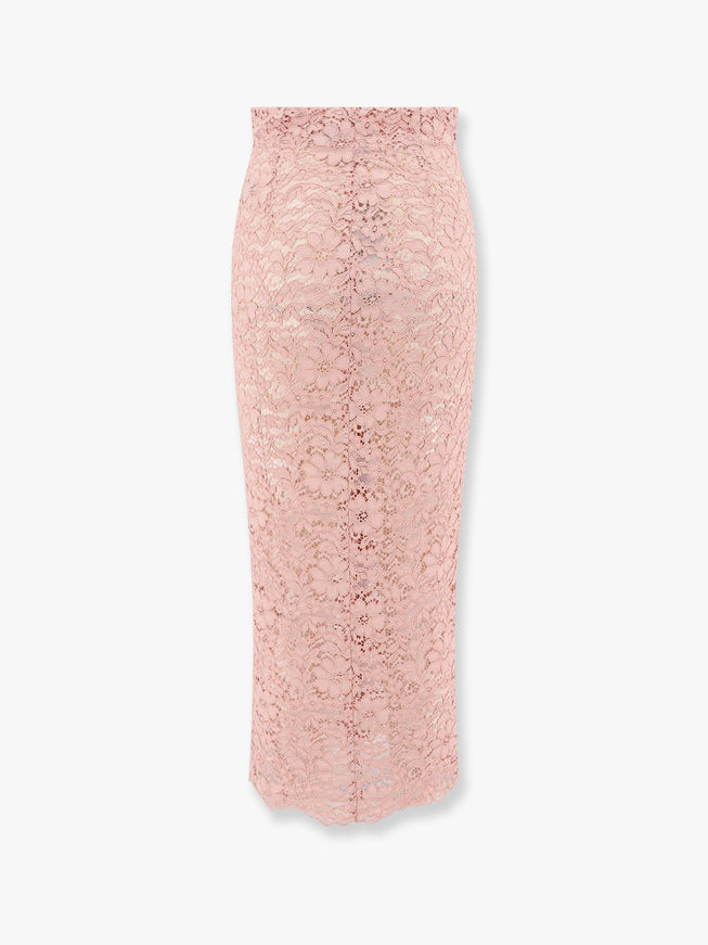 A Paper Kid Lace Skirt Rosa