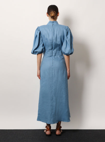 Actualee Linen Long Dress