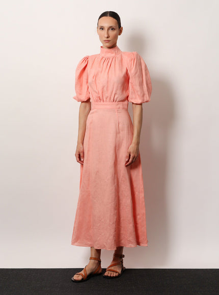 Actualee Linen Long Dress