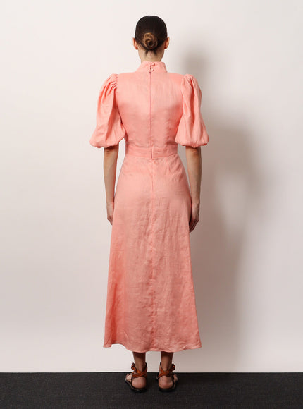 Actualee Linen Long Dress