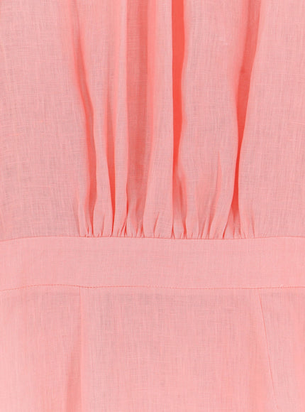 Actualee Linen Long Dress