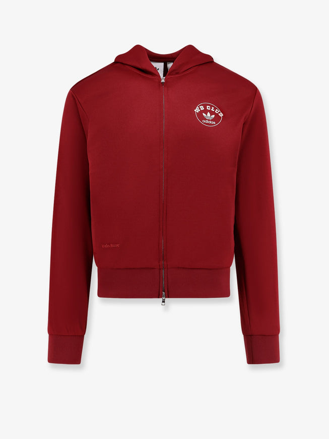Adidas X Wales Bonner Wb Track Hoodie Hooded Sweatshirt Rosso