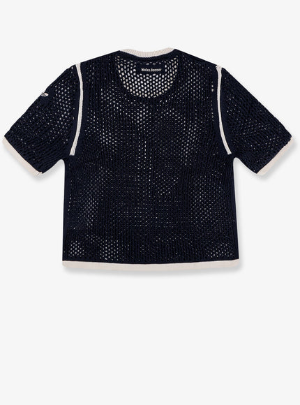 Adidas X Wales Bonner Wb Knit Tee Cotton Blend Sweater