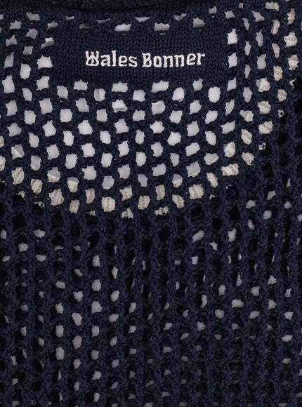 Adidas X Wales Bonner Wb Knit Tee Cotton Blend Sweater