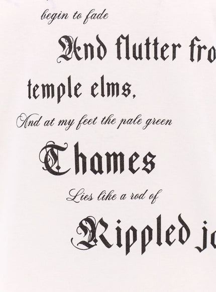 Alexander Mcqueen Organic Cotton T-Shirt