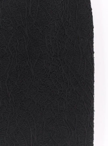 Alexander Mcqueen Lace Dress With Cotton Inserts And Organic Silk