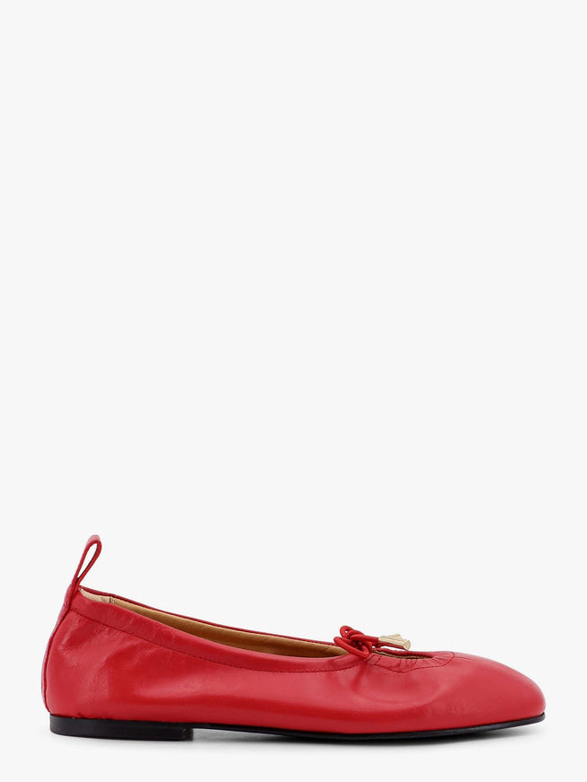 Alohas Leather Rosalind Ballerinas Rosso