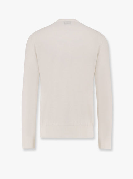 Alpha-Studio Cotton Crepe Sweater