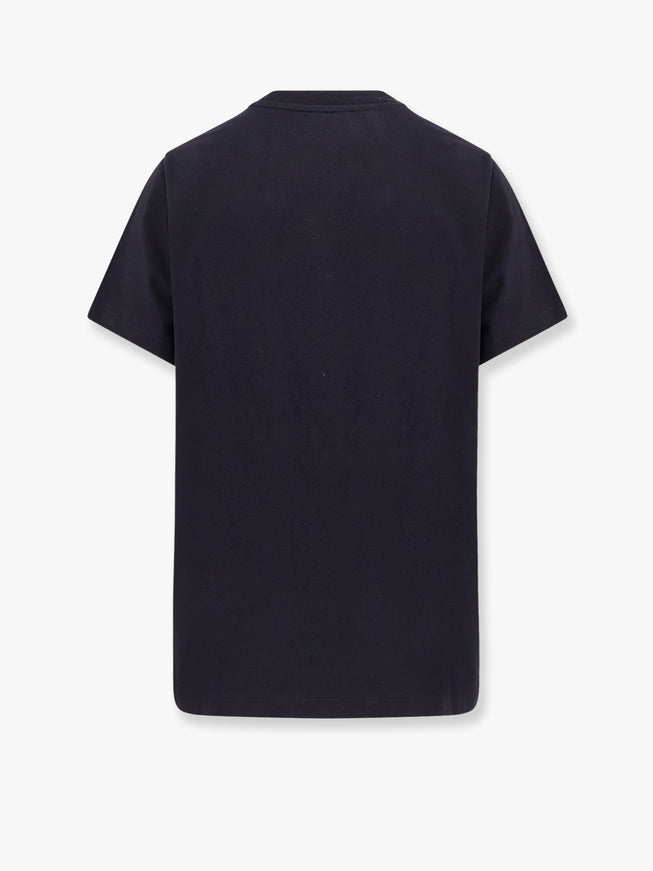 A.p.c. Organic Cotton T-Shirt With Logo Embroidery