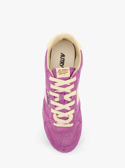 Autry Windspin Low-Top Suede And Leather Sneakers