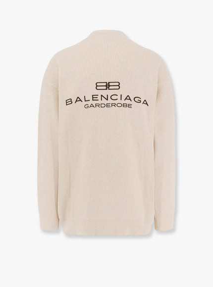 Balenciaga Intertwined Cardigan With Bb Garderobe Motif