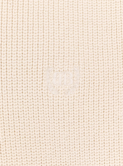 Balenciaga Intertwined Cardigan With Bb Garderobe Motif